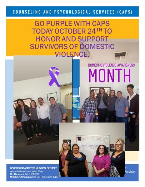 DV awareness staff